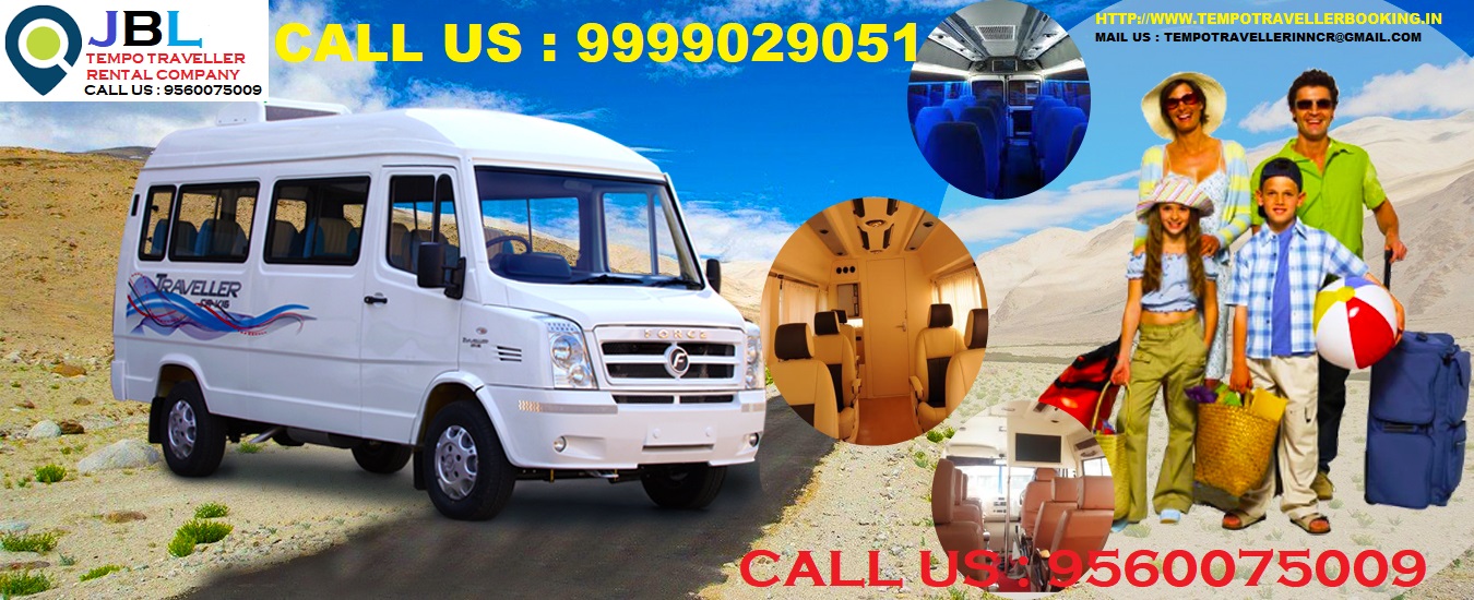 Tempo traveller on rent in Sector 3 faridabad